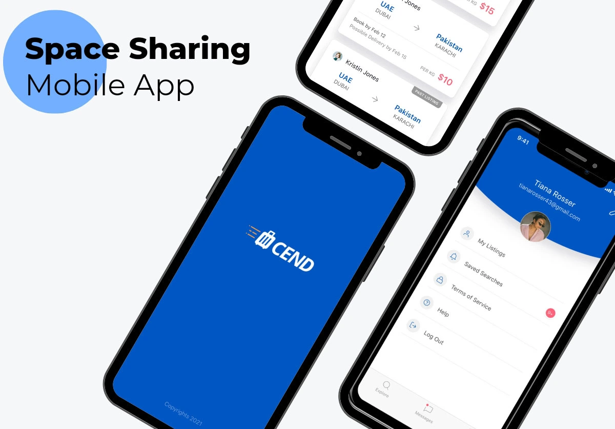 space sharing app development